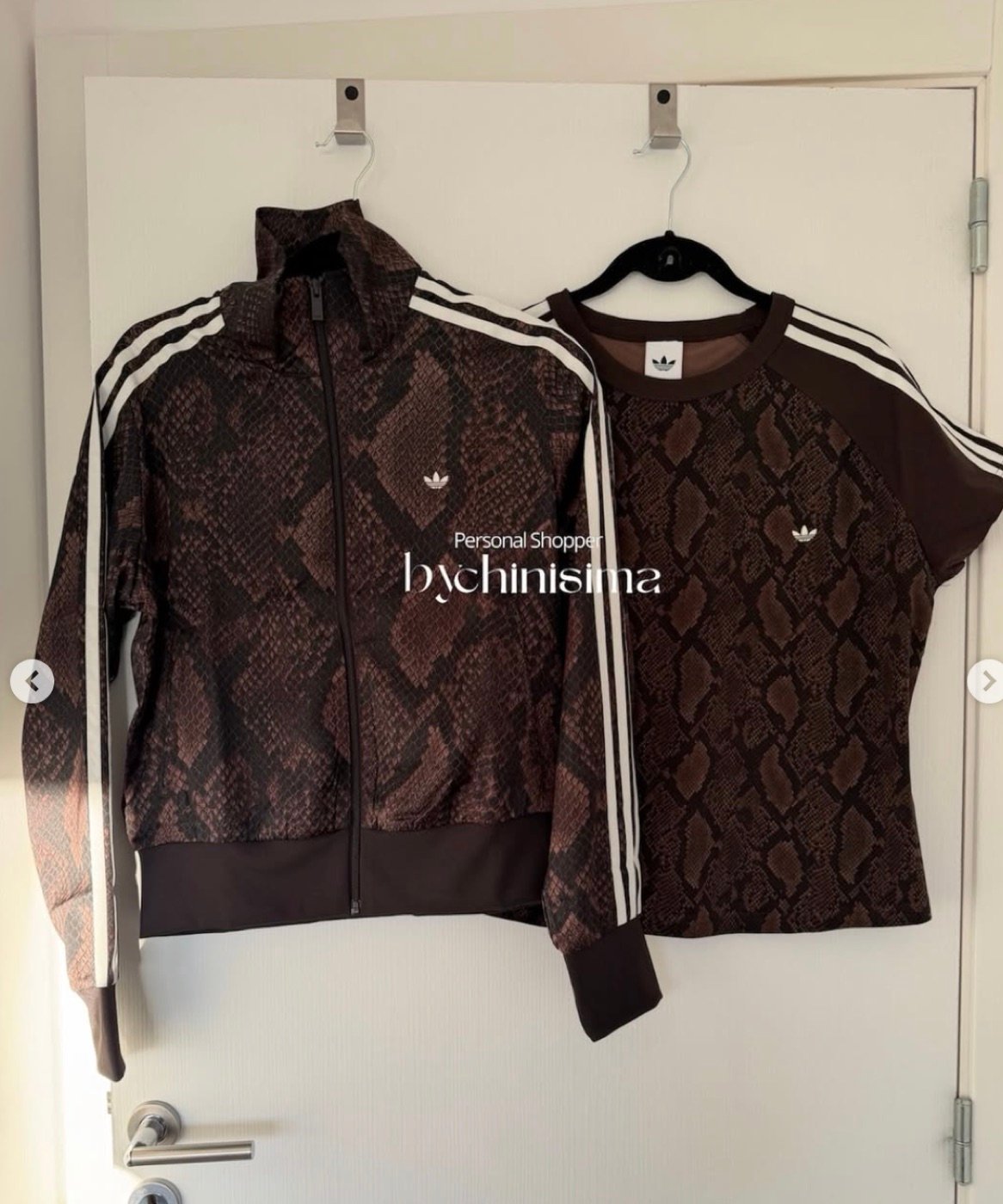 Conjunto Adidas Originals animal print conseguido por Bychinisima