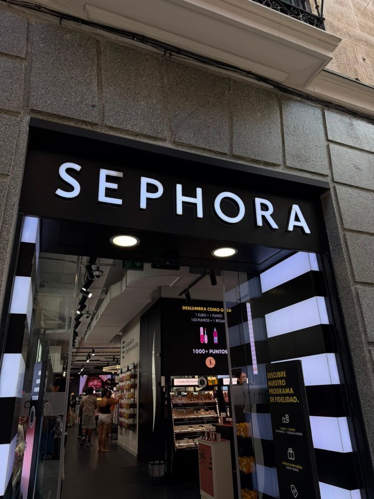 Entrada del local de Sephora